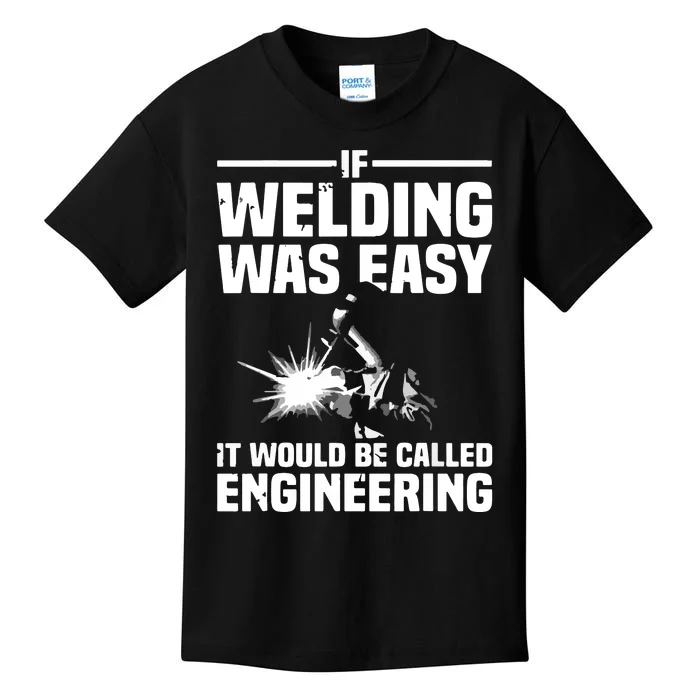 Funny Welding Design For Welder Weld Welding Lover Kids T-Shirt