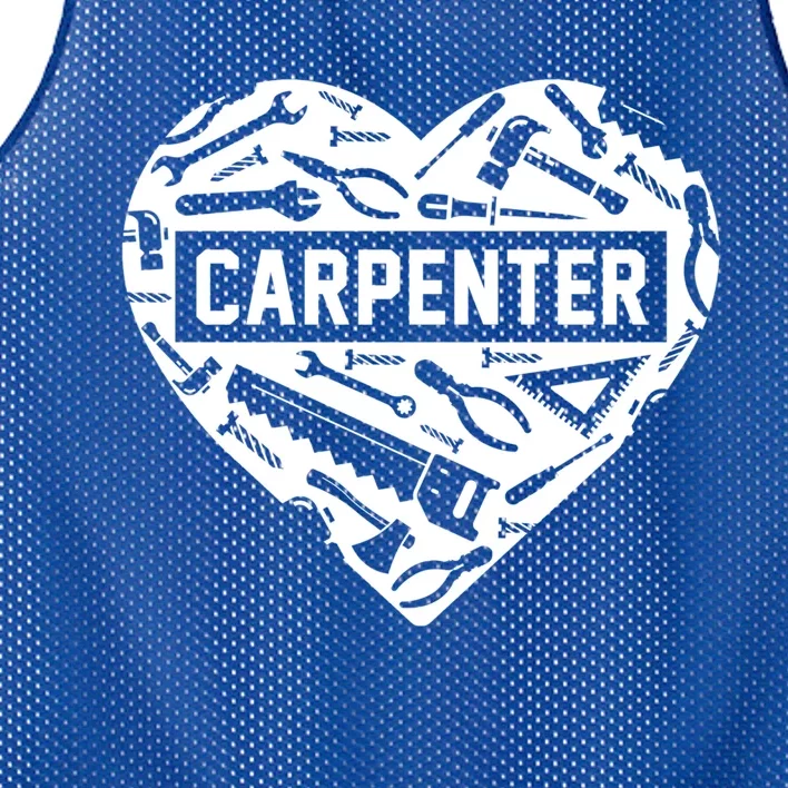 Funny Woodworking Dad Father Carpenter Carpenter Gift Mesh Reversible Basketball Jersey Tank