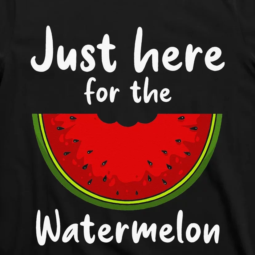 Funny Watermelon Design For Watermelon Wedge Fruit T-Shirt