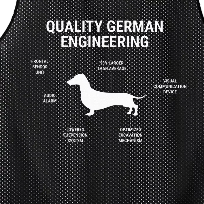 Funny Weiner Dog Joke Sarcastic German Dachshund Mesh Reversible Basketball Jersey Tank