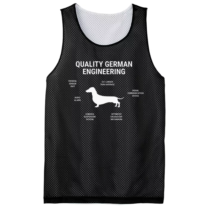 Funny Weiner Dog Joke Sarcastic German Dachshund Mesh Reversible Basketball Jersey Tank