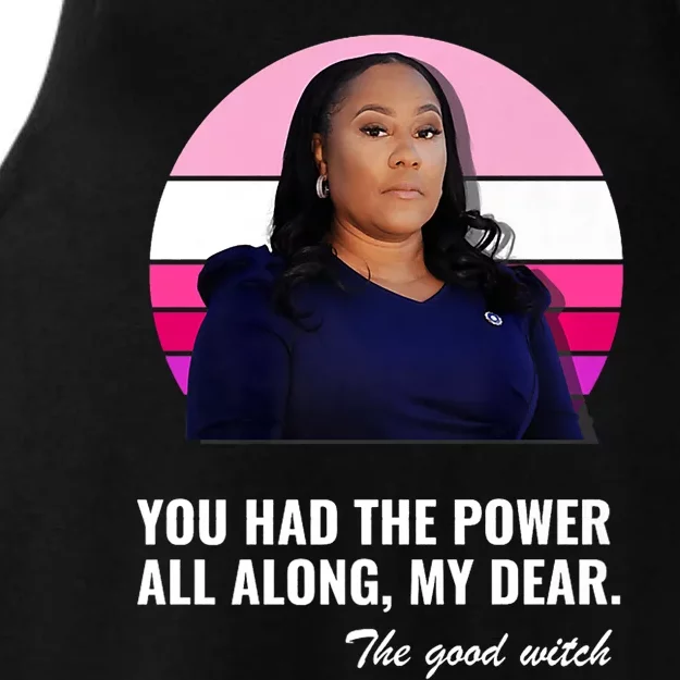 Fani Willis District Attorney Had The Power All Along Ladies Tri-Blend Wicking Tank