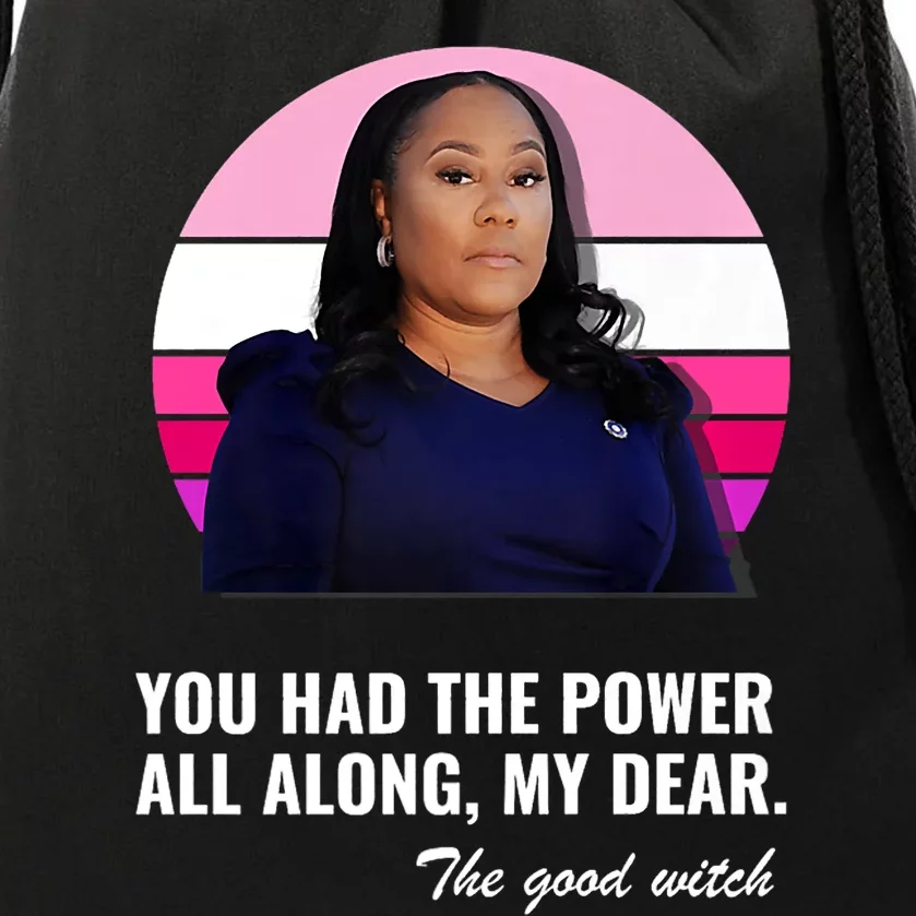 Fani Willis District Attorney Had The Power All Along Drawstring Bag