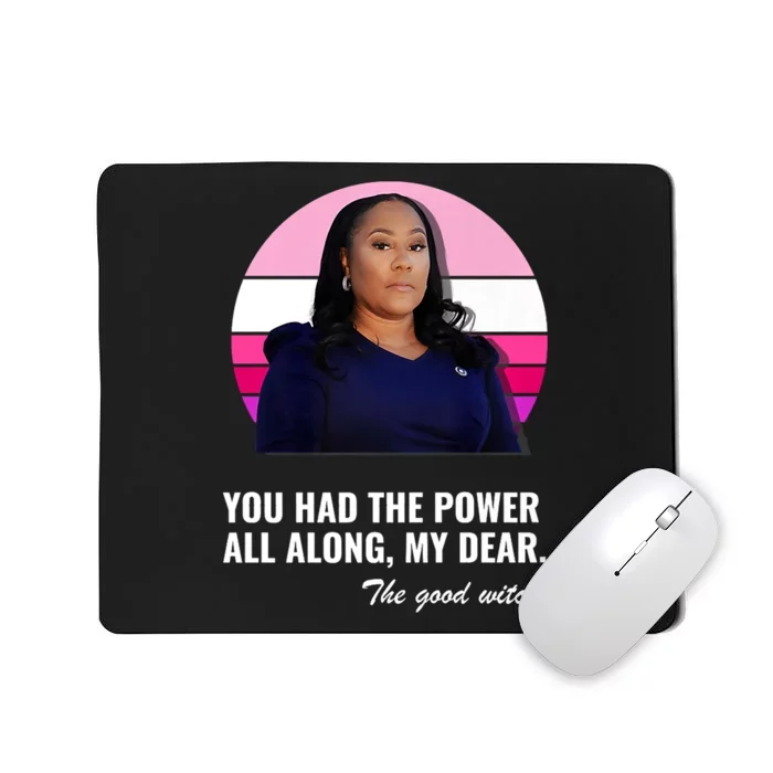 Fani Willis District Attorney Had The Power All Along Mousepad