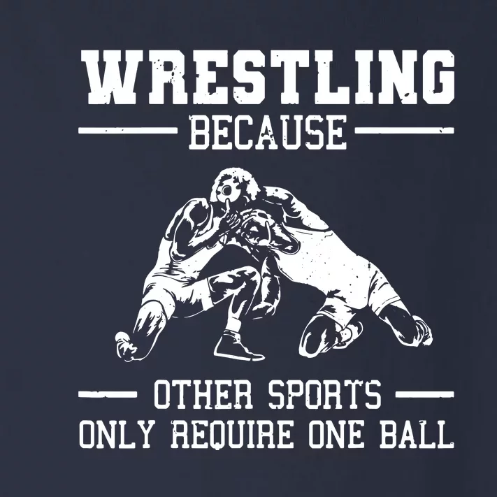 Funny Wrestling Design For Wrestle Athletes Toddler Long Sleeve Shirt