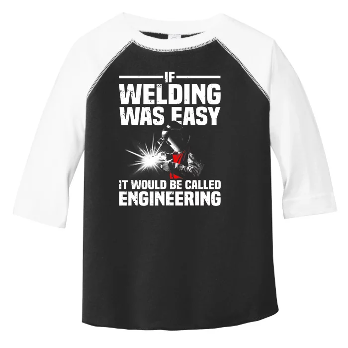 Funny Welding Design Welder Weld Welding Lover Toddler Fine Jersey T-Shirt