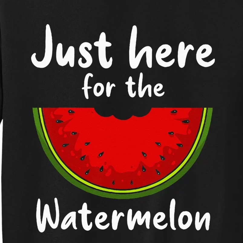 Funny Watermelon Design For Men Women Watermelon Wedge Fruit Sweatshirt