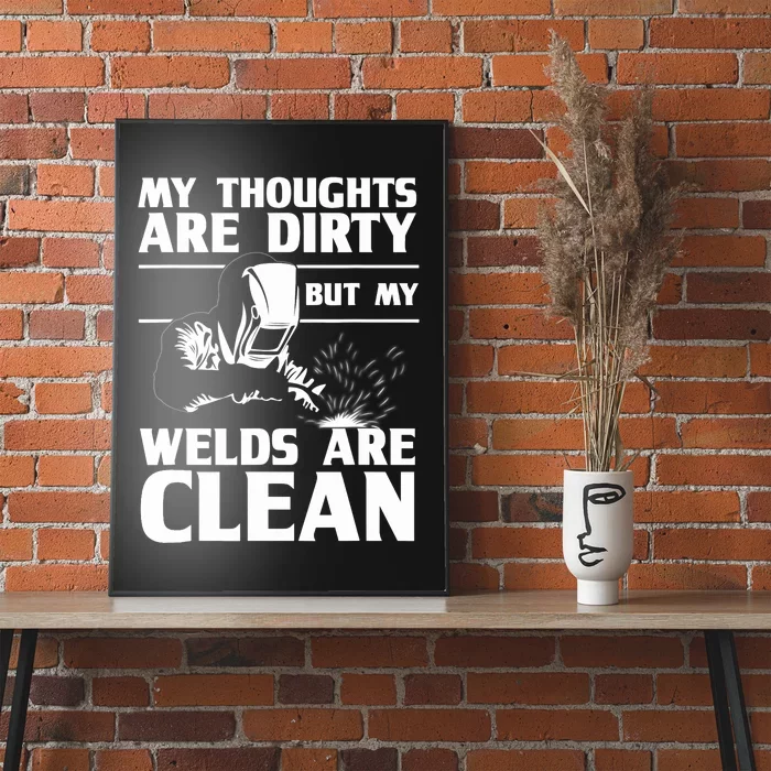 Funny Welding Designs For Dad Metal Workers Blacksmith Poster