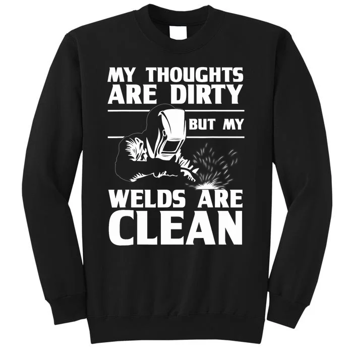 Funny Welding Designs For Dad Metal Workers Blacksmith Tall Sweatshirt