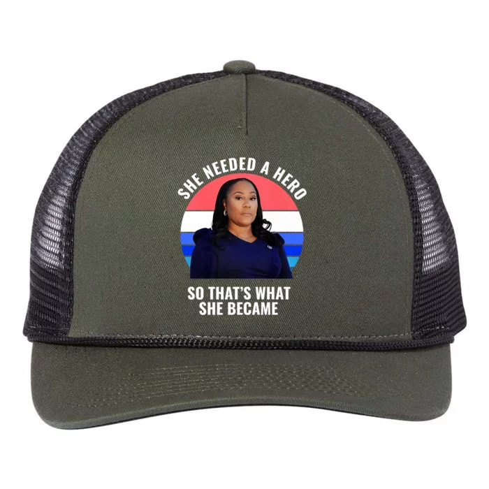 Fani Willis District Attorney Of Fulton County Georgia Retro Rope Trucker Hat Cap