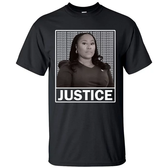 Fani Willis District Attorney Seeks Justice Tall T-Shirt