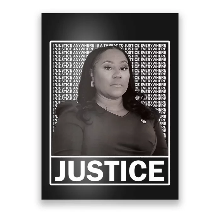 Fani Willis District Attorney Seeks Justice Poster