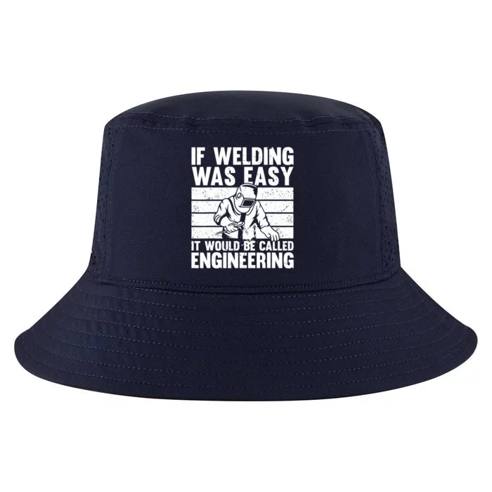 Funny Welding Design For Welder Weld Welding Lover Cool Comfort Performance Bucket Hat