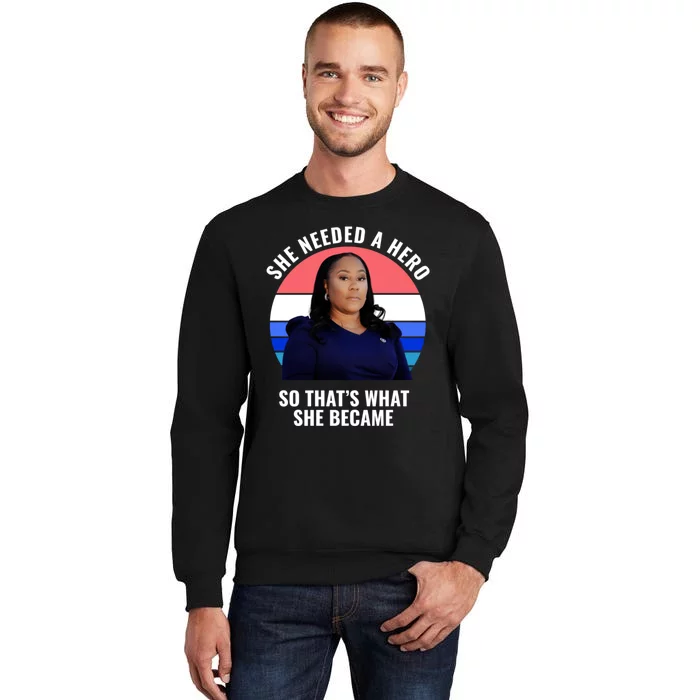 Fani Willis District Attorney Of Fulton County Georgia Tall Sweatshirt