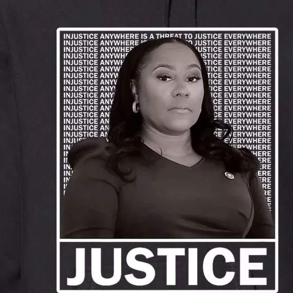 Fani Willis District Attorney Seeks Justice Premium Hoodie