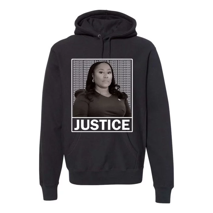 Fani Willis District Attorney Seeks Justice Premium Hoodie