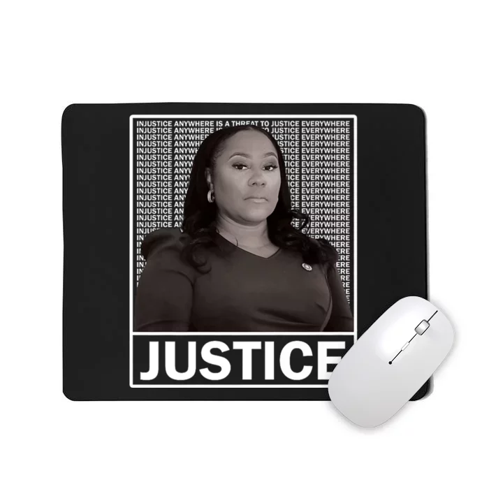 Fani Willis District Attorney Seeks Justice Mousepad