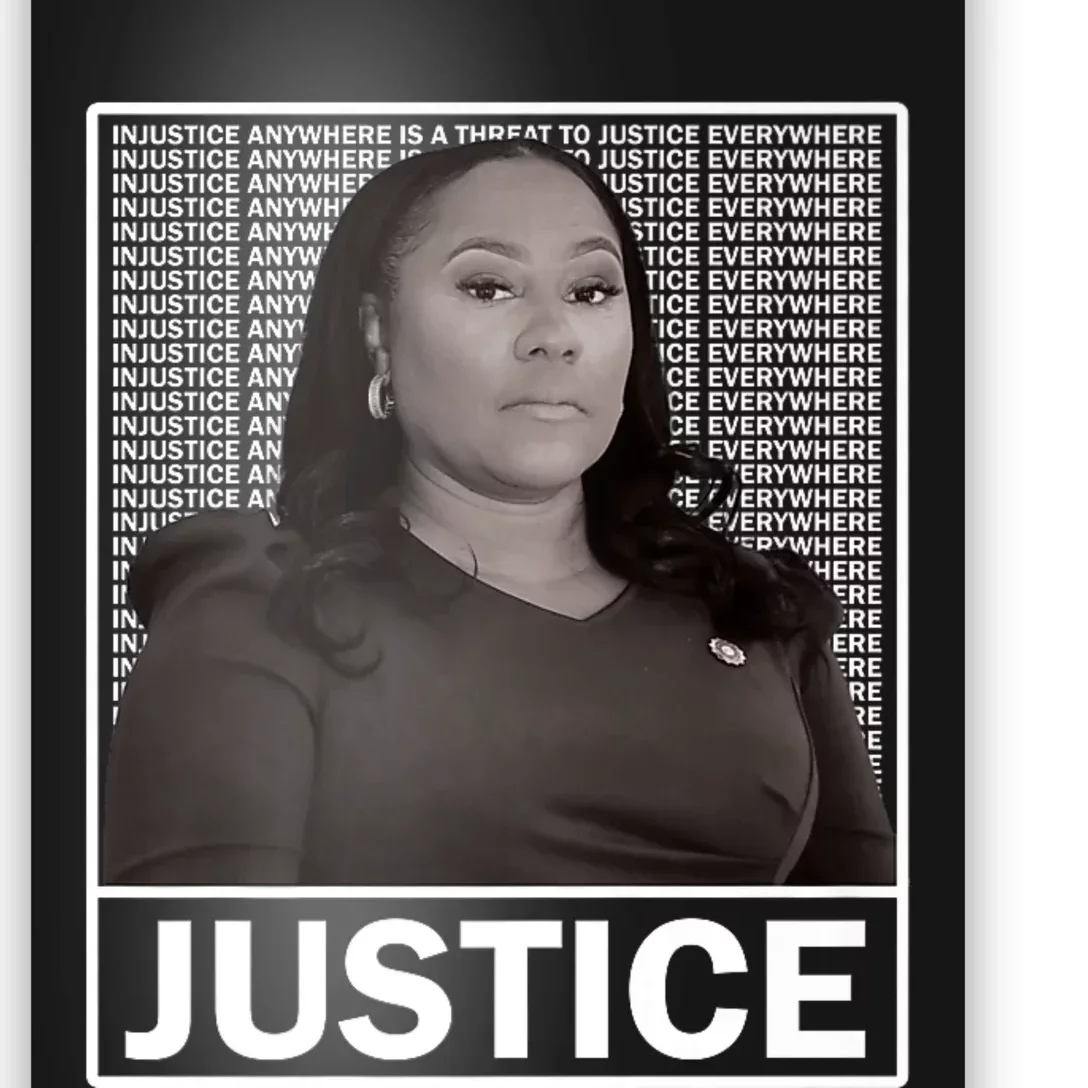 Fani Willis District Attorney Seeks Justice Poster