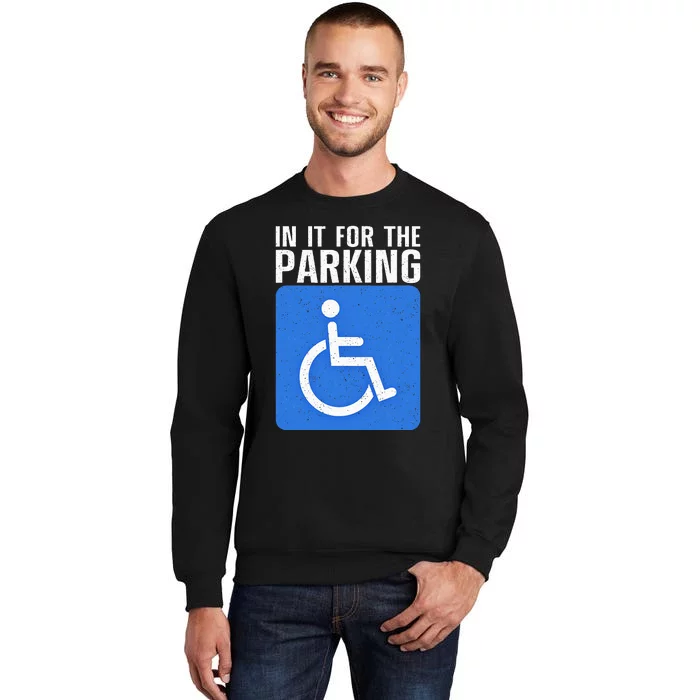 Funny Wheelchair Design For Disability Handicapped Sweatshirt