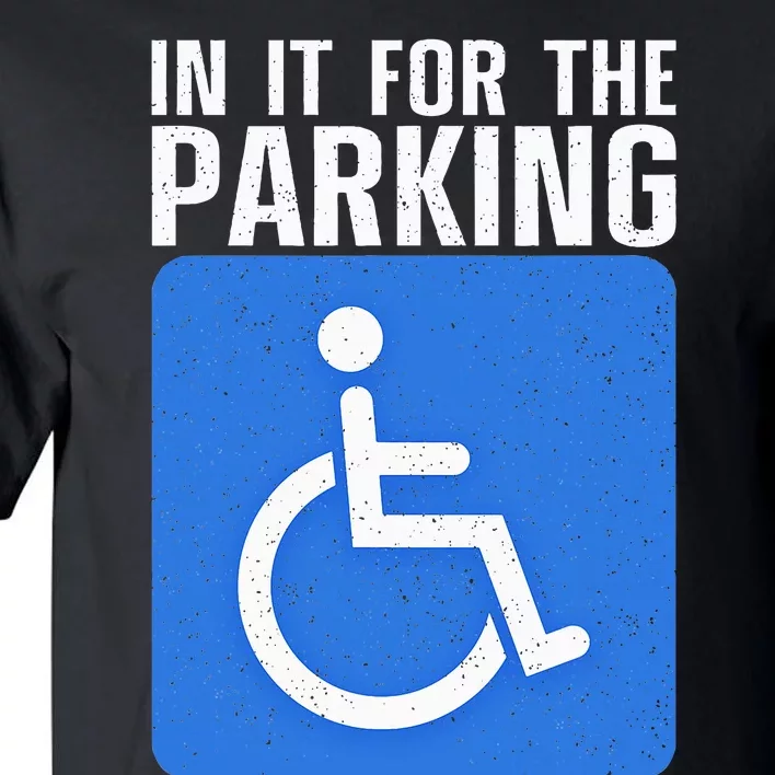 Funny Wheelchair Design For Disability Handicapped Tall T-Shirt