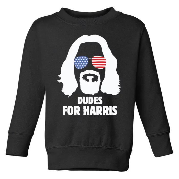 Funny White Dudes Apparel American Flag Sunglasses Toddler Sweatshirt