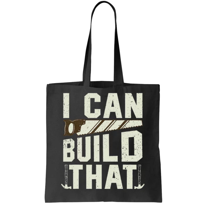 Funny Woodworking Design For Carpenter Wo Carpentry Tote Bag