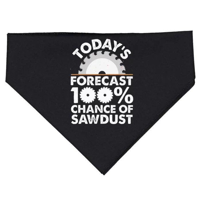 Funny Woodworking Design For Wo Carpentry Woodworker USA-Made Doggie Bandana