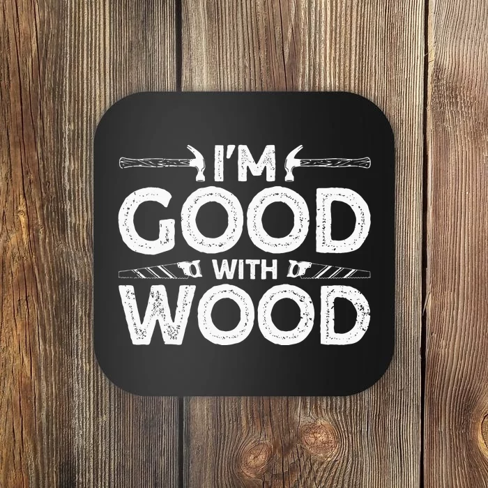 Funny Woodworking Design For Wo Woodworker Carpenter Coaster