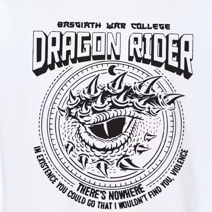 Fourth Wing Dragon Rider Rebecca Yarros Garment-Dyed Sweatshirt