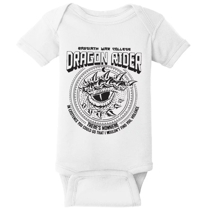 Fourth Wing Dragon Rider Rebecca Yarros Baby Bodysuit