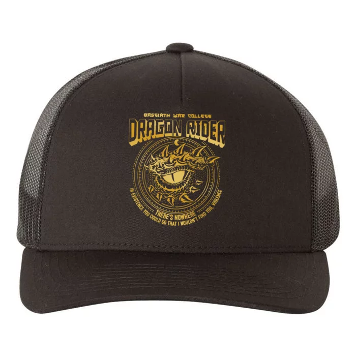 Fourth Wing Dragon Rider Rebecca Yarros Yupoong Adult 5-Panel Trucker Hat