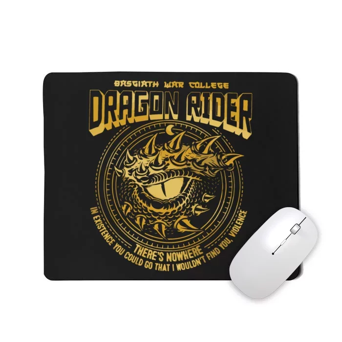 Fourth Wing Dragon Rider Rebecca Yarros Mousepad