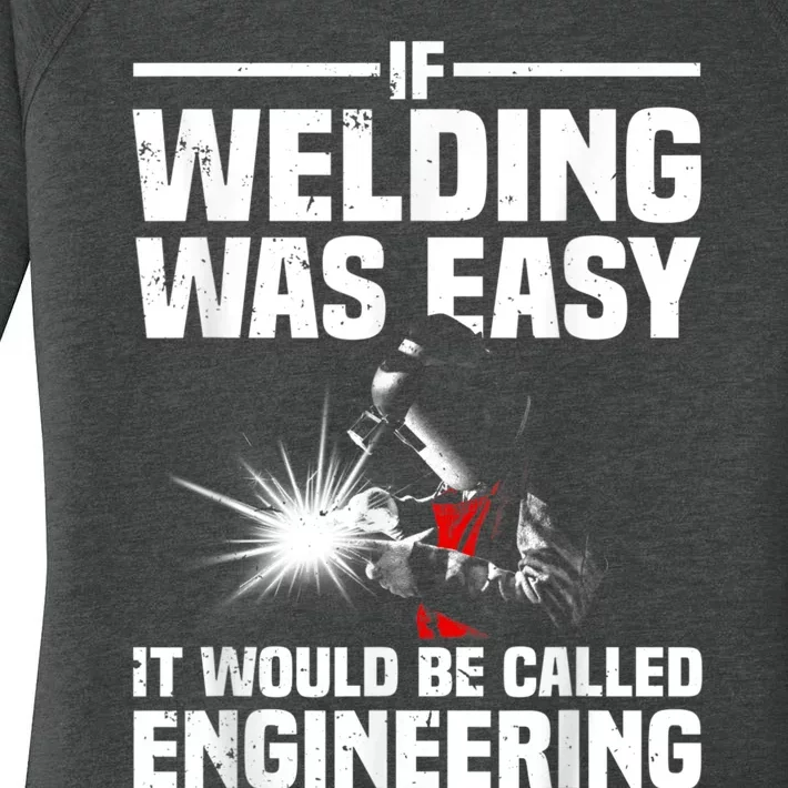 Funny Welding Design For Men Women Welder Weld Welding Lover Women's Perfect Tri Tunic Long Sleeve Shirt