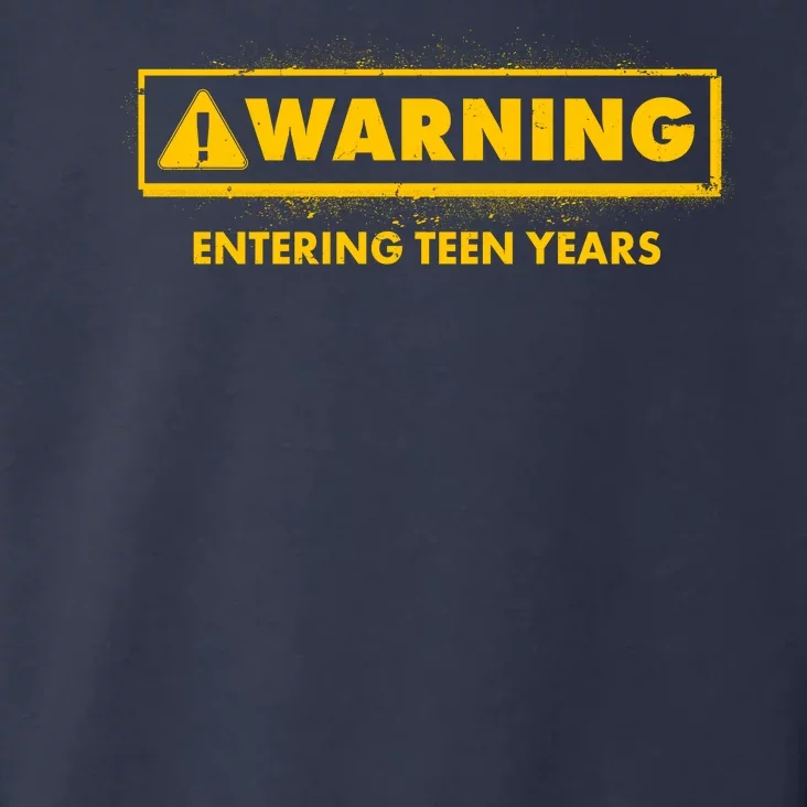 Funny Warning Entering Teen Years Toddler Hoodie