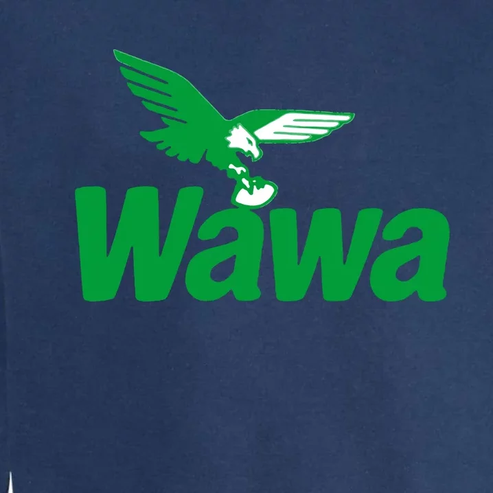 Funny Wawa Eagle Philadelphia Football Fan Garment-Dyed Sweatshirt