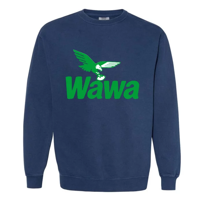 Funny Wawa Eagle Philadelphia Football Fan Garment-Dyed Sweatshirt