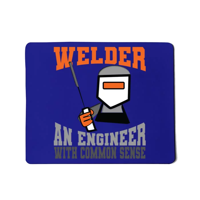 Fun Welder Engineer Gift Mousepad