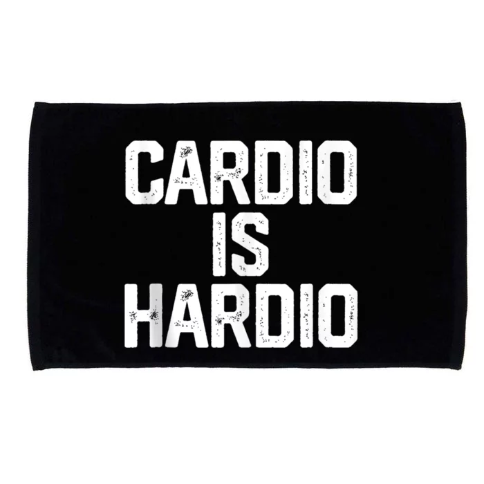 Funny Workout Exercise Joke Quote Novelty Microfiber Hand Towel