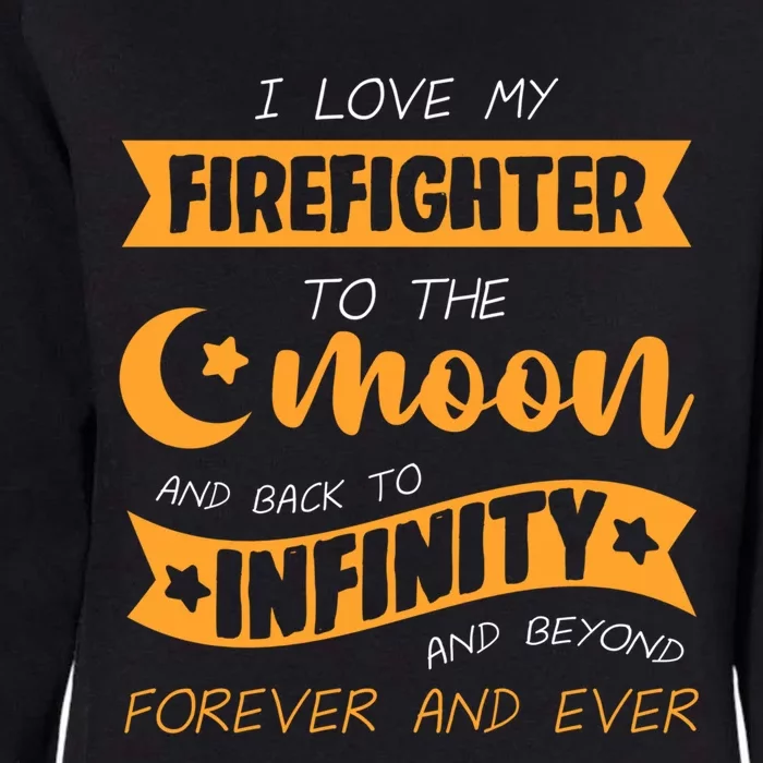 Firefighter Wife Friend Gift Womens California Wash Sweatshirt