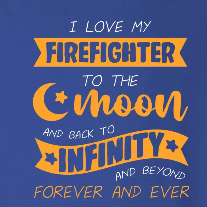 Firefighter Wife Friend Gift Toddler Long Sleeve Shirt