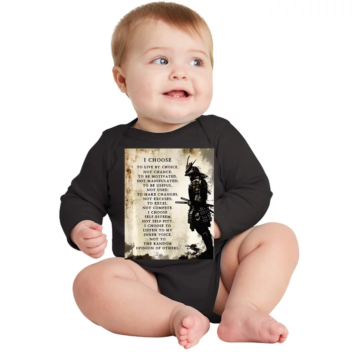 Fearless Warrior Baby Long Sleeve Bodysuit