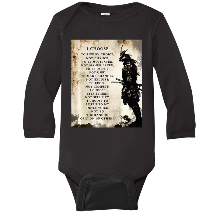 Fearless Warrior Baby Long Sleeve Bodysuit