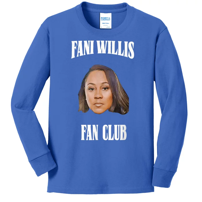 Fani Willis Fan Club Jack Smith Retro Vintage Kids Long Sleeve Shirt