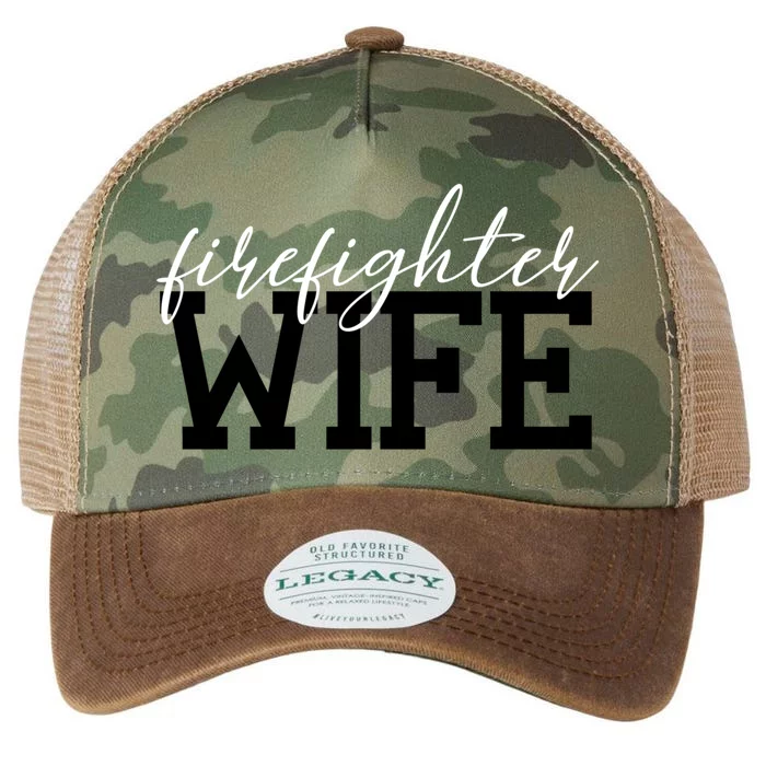 Firefighter Wife Firefighter Wife Firefighter Wife Gift Great Gift Legacy Tie Dye Trucker Hat