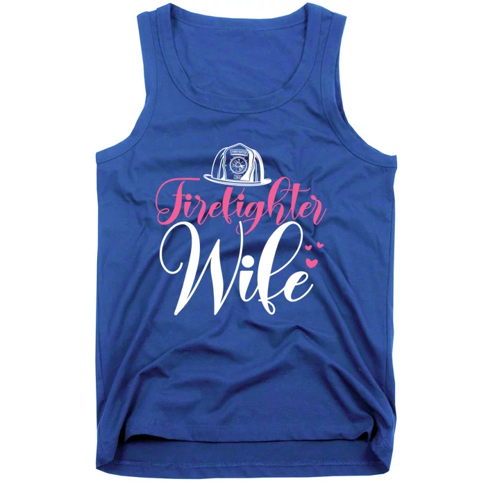 Firefighter Wife Fire Spouse Funny Gift Tank Top