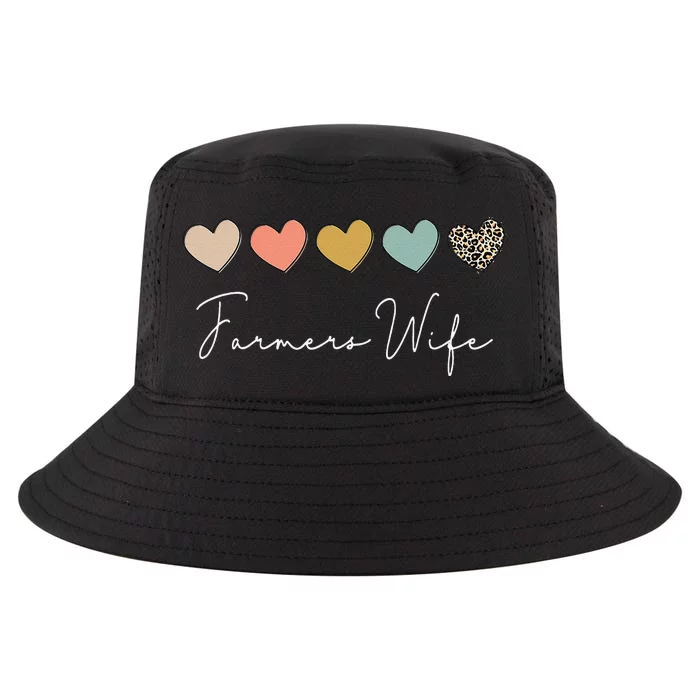 Farmers Wife Farmer Lover Wife Farming life Cool Comfort Performance Bucket Hat