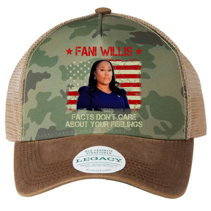 Fani Willis Facts Dont Care About Your Feelings Legacy Tie Dye Trucker Hat