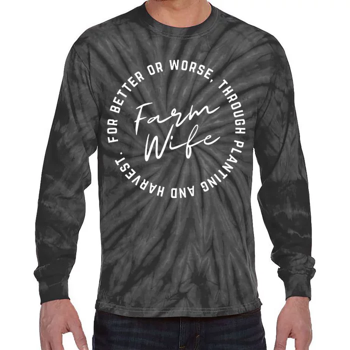 Farm Wife Tie-Dye Long Sleeve Shirt