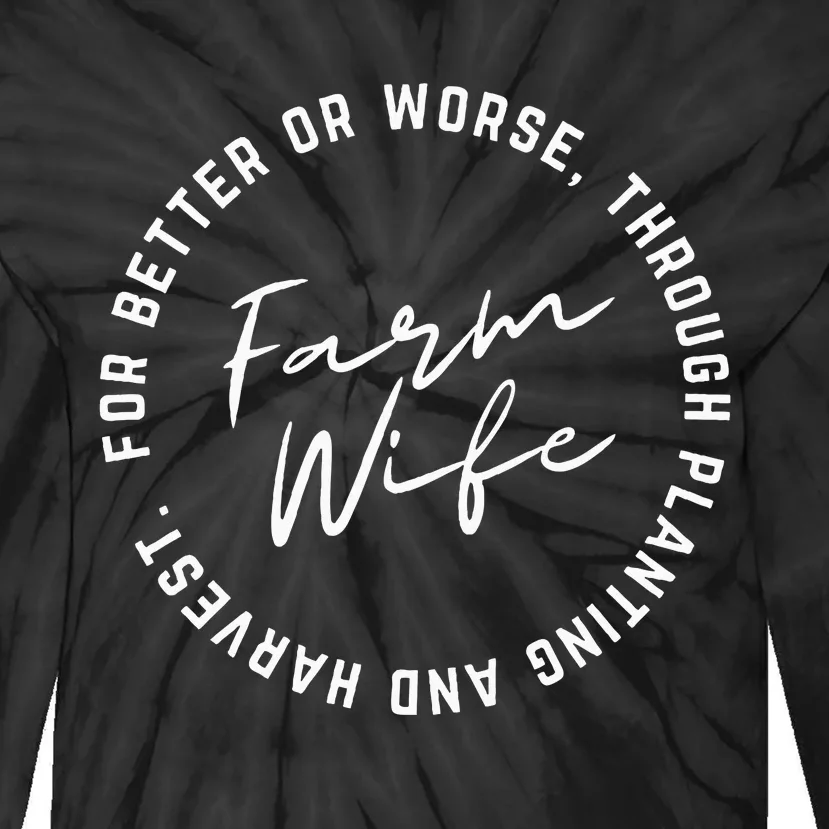 Farm Wife Tie-Dye Long Sleeve Shirt