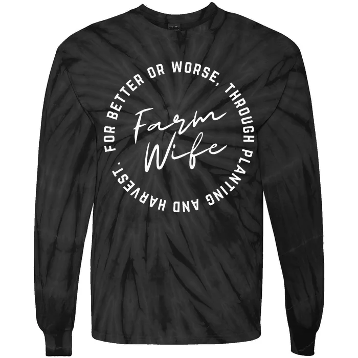 Farm Wife Tie-Dye Long Sleeve Shirt